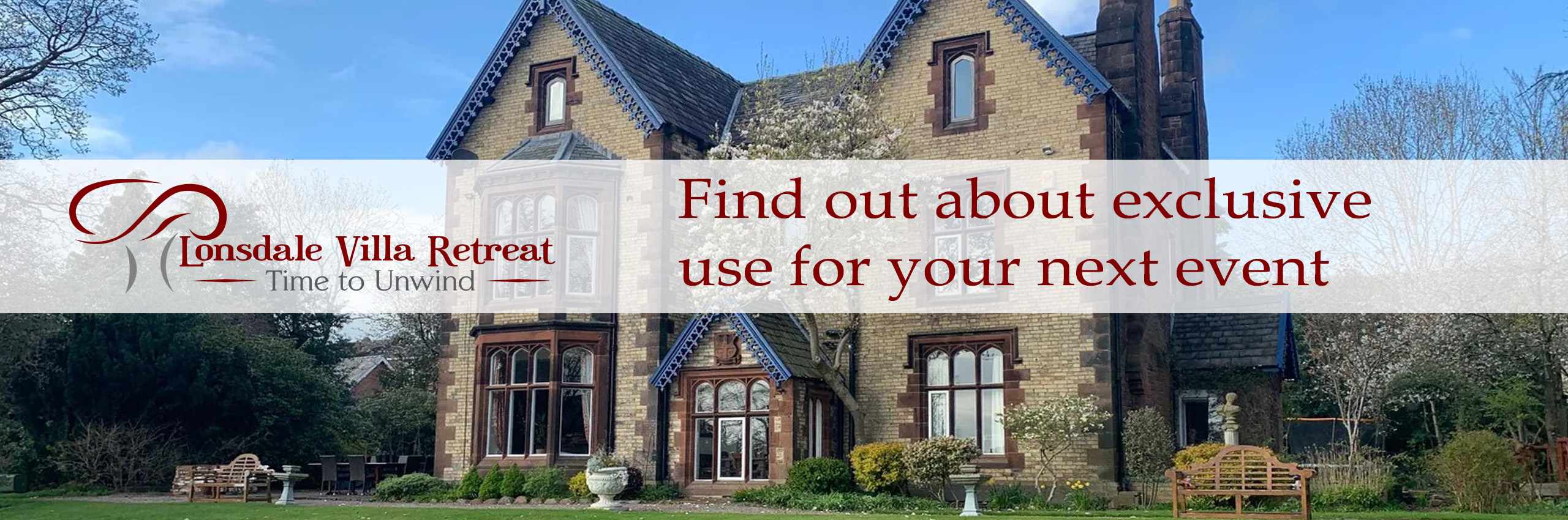 Sole use hire at Lonsdale Villa Retreat